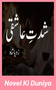 Shiddat e Ashique Novel By Zoya Shah Urdu Romantic Novel