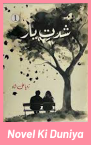 Shiddat e Yaar Novel By Zoya Ali Shah Urdu Romantic Novel