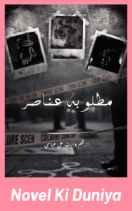 Matlooba Anasir By Waris Ali Abbasi Urdu Crime Thriller Novel