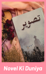 Tasveer Novel by Abdullah Waseem Urdu novel cover image