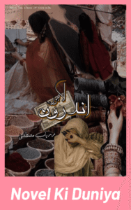 Cover image of Androone Lahore by Zaryab Mustafa Urdu novel