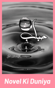 Cover image of Hubaab by Sania Salam Khan Urdu novel