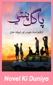 Cover image of Pagal Panti by Amna Haider and Aneeqah Khan Urdu novel
