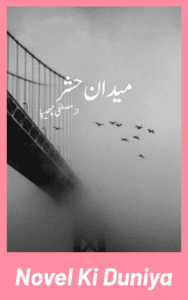 Cover image of Medaan E Hashar by Mustafa Chhippa Urdu novel