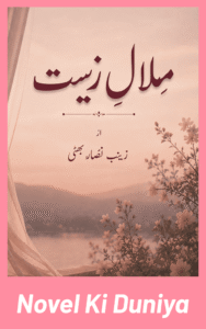 Cover image of Milal E Zeest by Zainab Nisar Bhatti Urdu novel